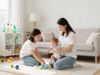 Milyen tisztítószereket használj újszülött mellett? Tippek a bababarát háztartáshoz