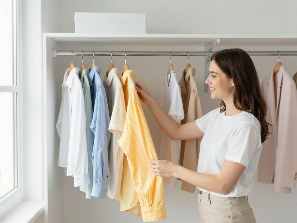 Minimalista ruhatár: hogyan szabadulj meg a felesleges ruháktól és alakíts ki egy praktikus gardróbot?