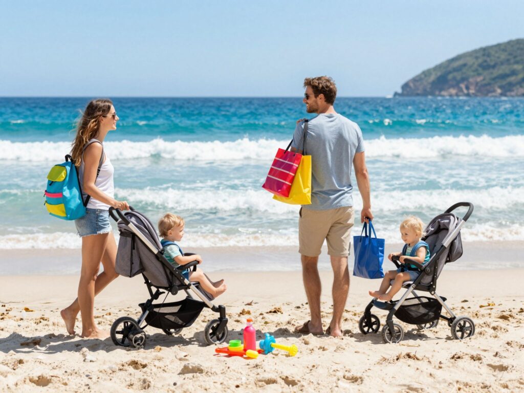 Mire figyelj, ha babával utazol a tengerpartra? Csomagolási lista és tippek
