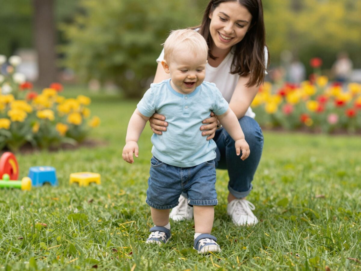 Mozgásfejlődési elmaradás jelei: hogyan ismerd fel a különbséget a kései járáshoz képest?