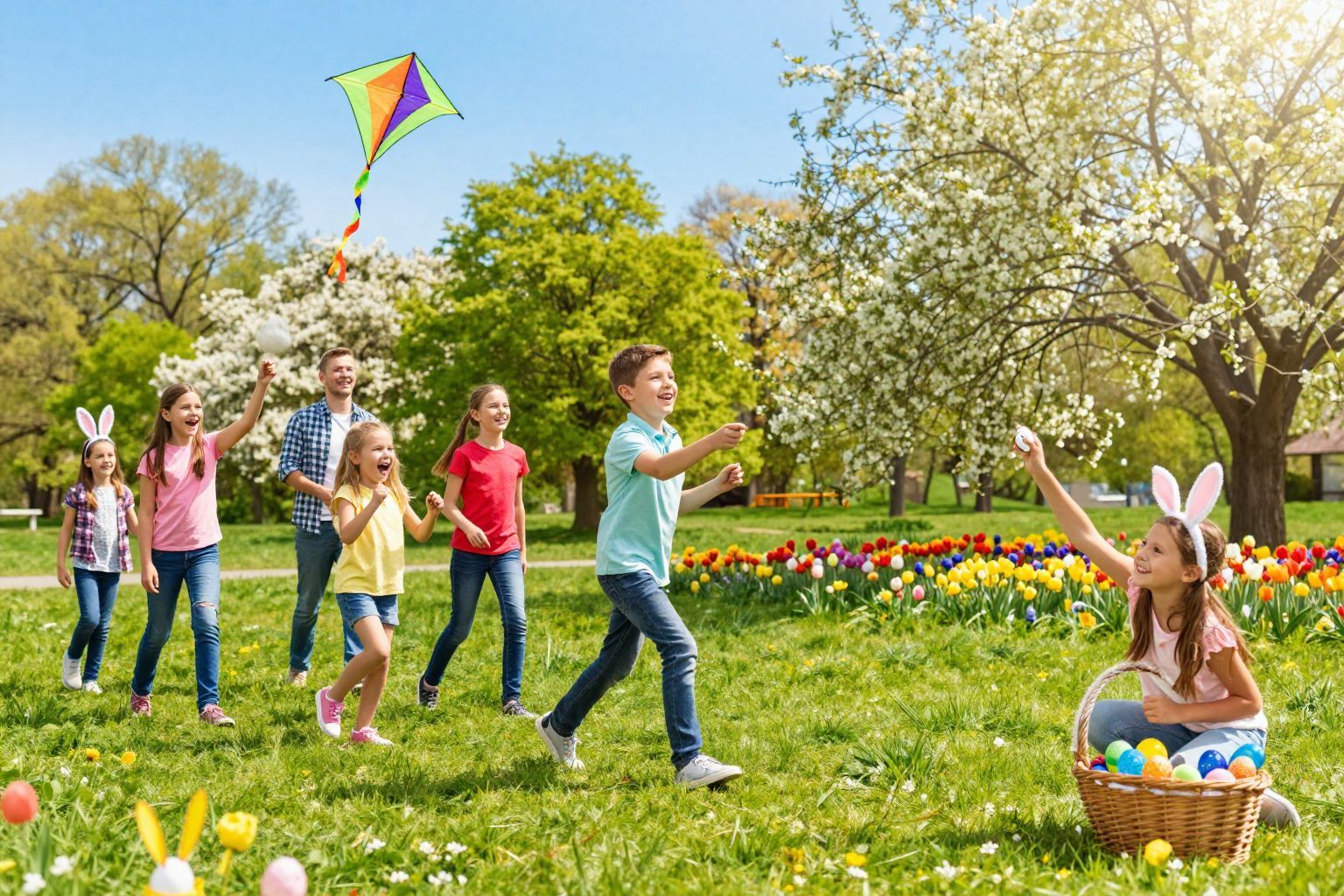 Tavaszi friss levegőben ismerkedjetek meg új játékokkal!