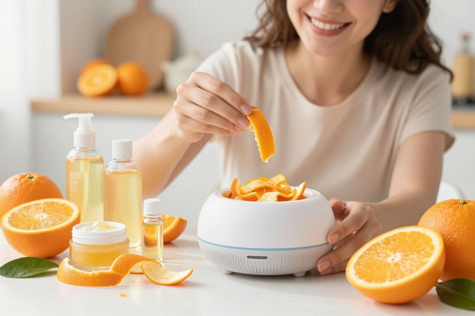 A narancshéj gazdag illóolajokban, melyek felfrissítenek.