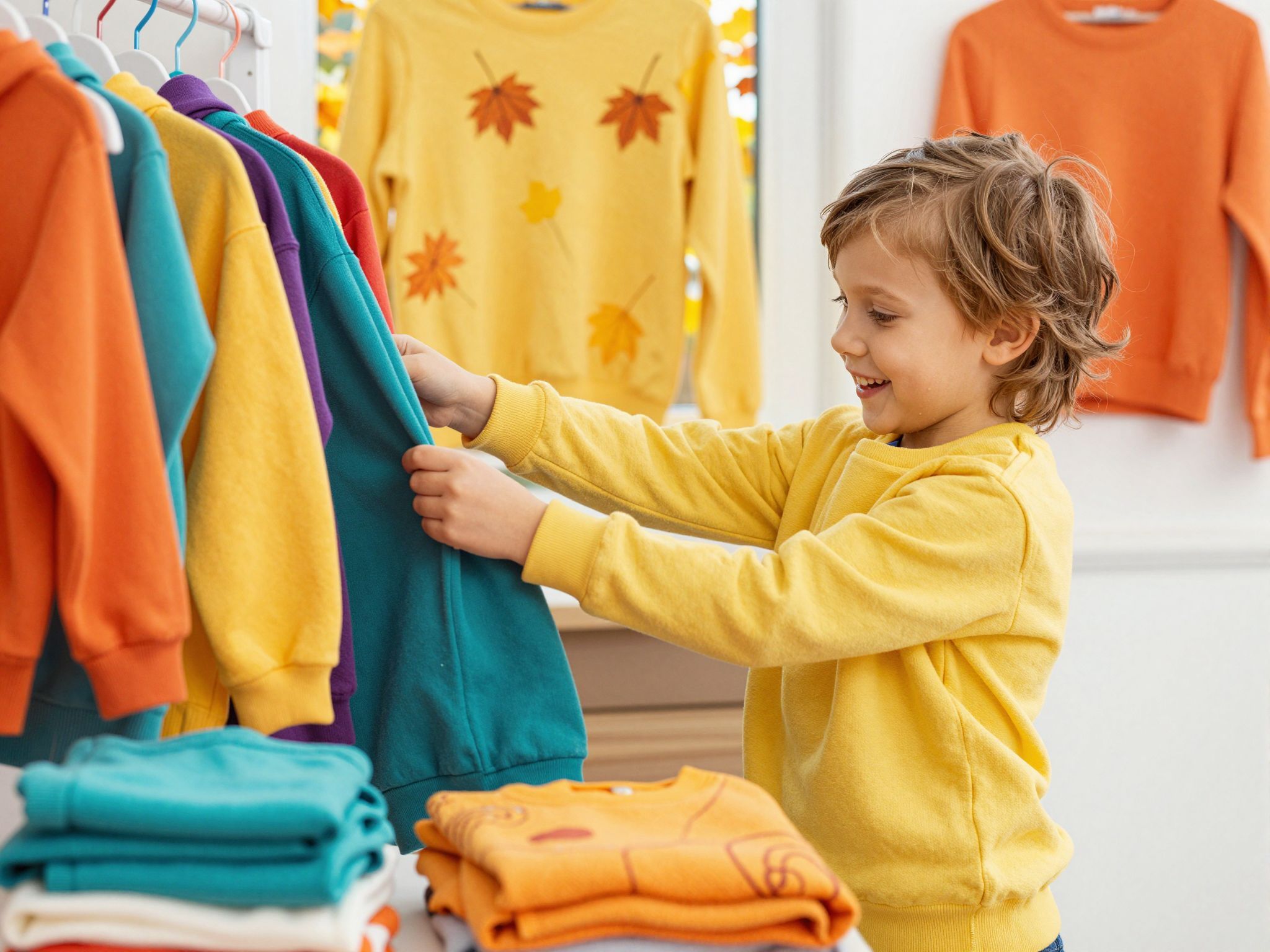 Válassz rétegeket, hogy ruha könnyen cserélhető legyen!