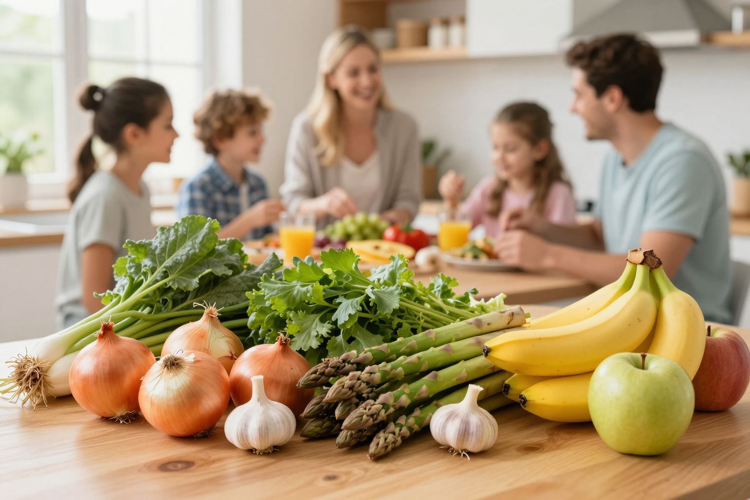 Az inulin és galakto-oligoszacharidok erősítik a bélflóra egészségét.
