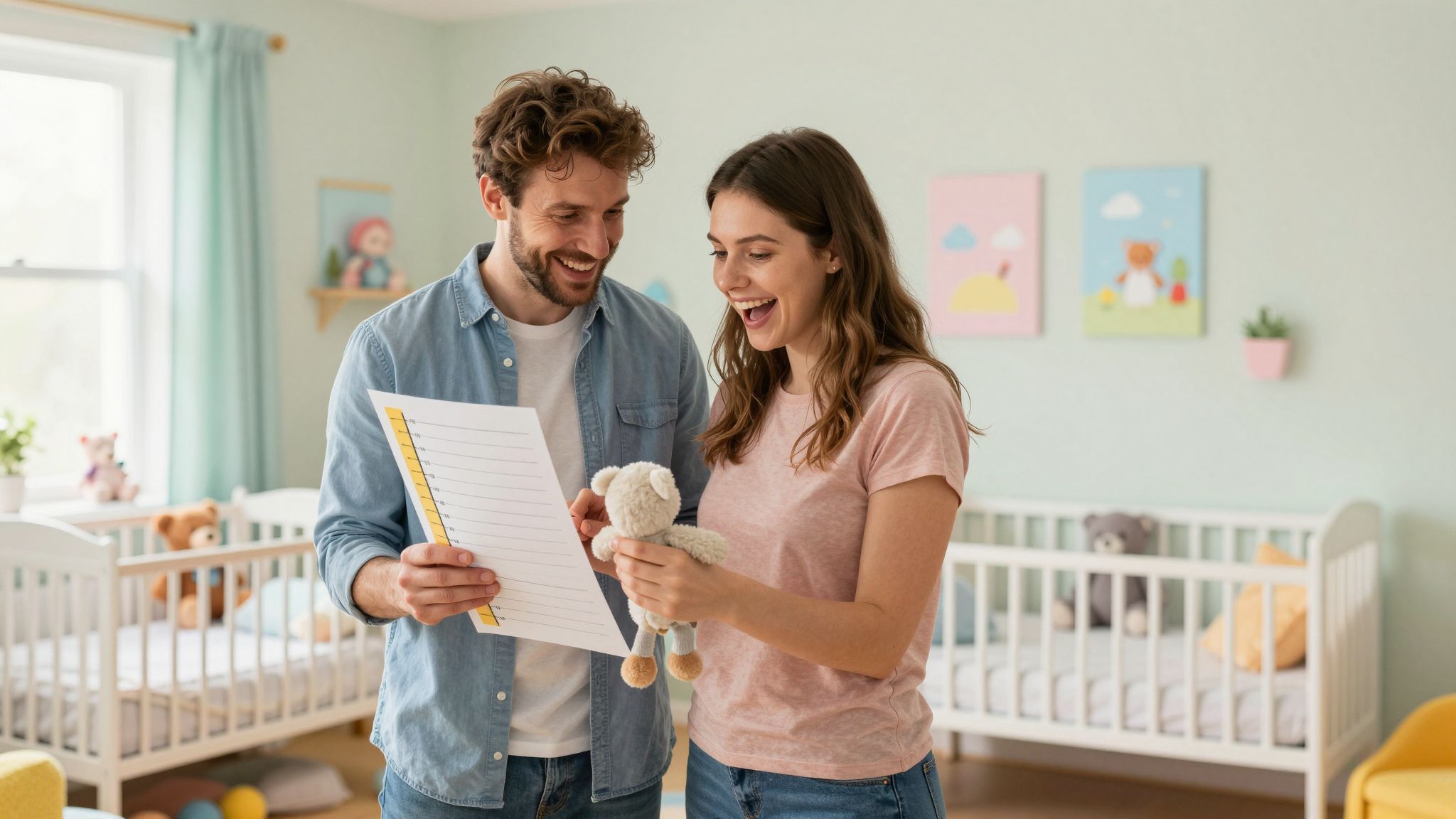 A súlygyarapodás mértéke a baba egészségének kulcsa.