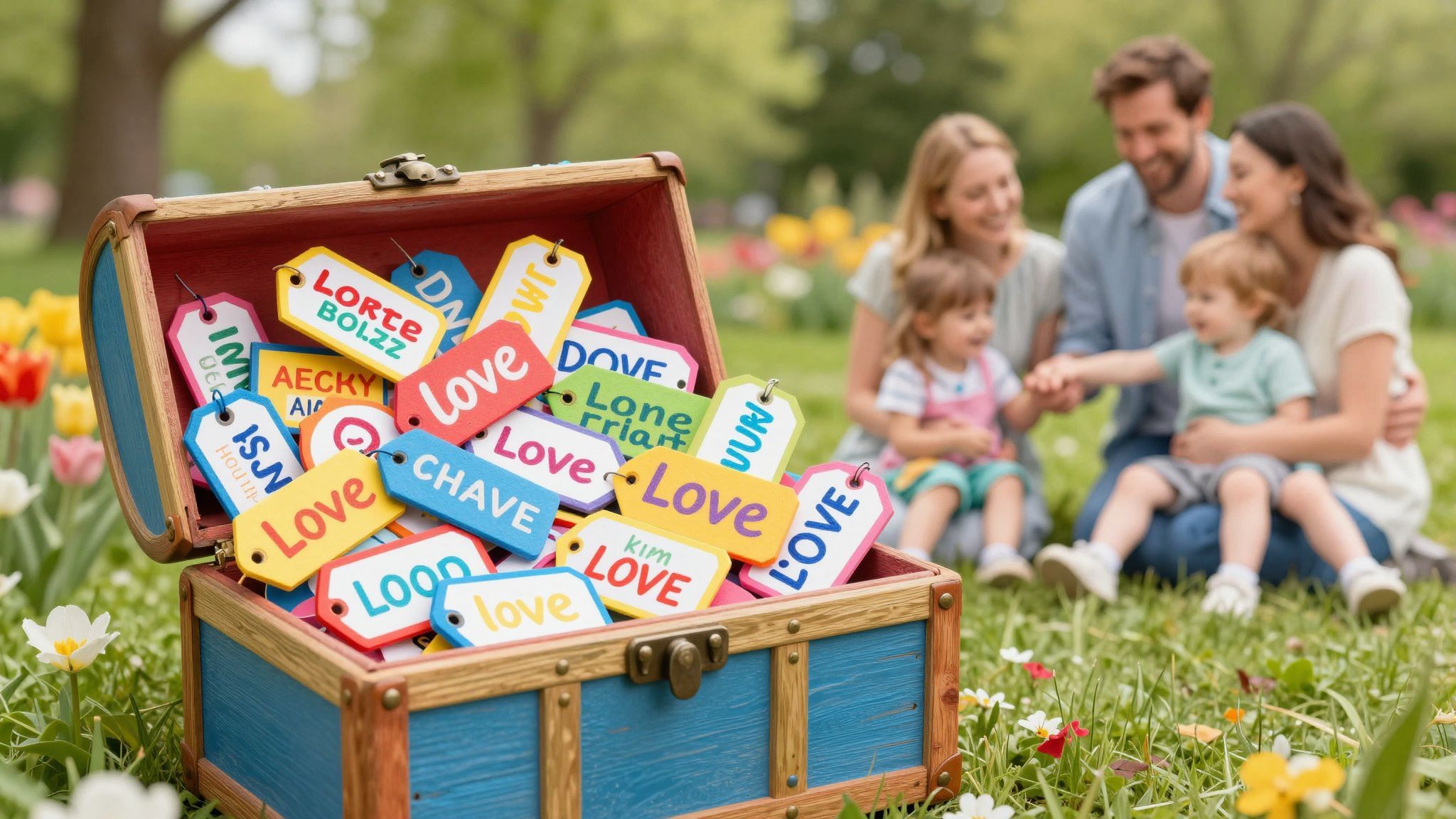 A szeretetteljes nevek erősítik a családi kötelékeket.