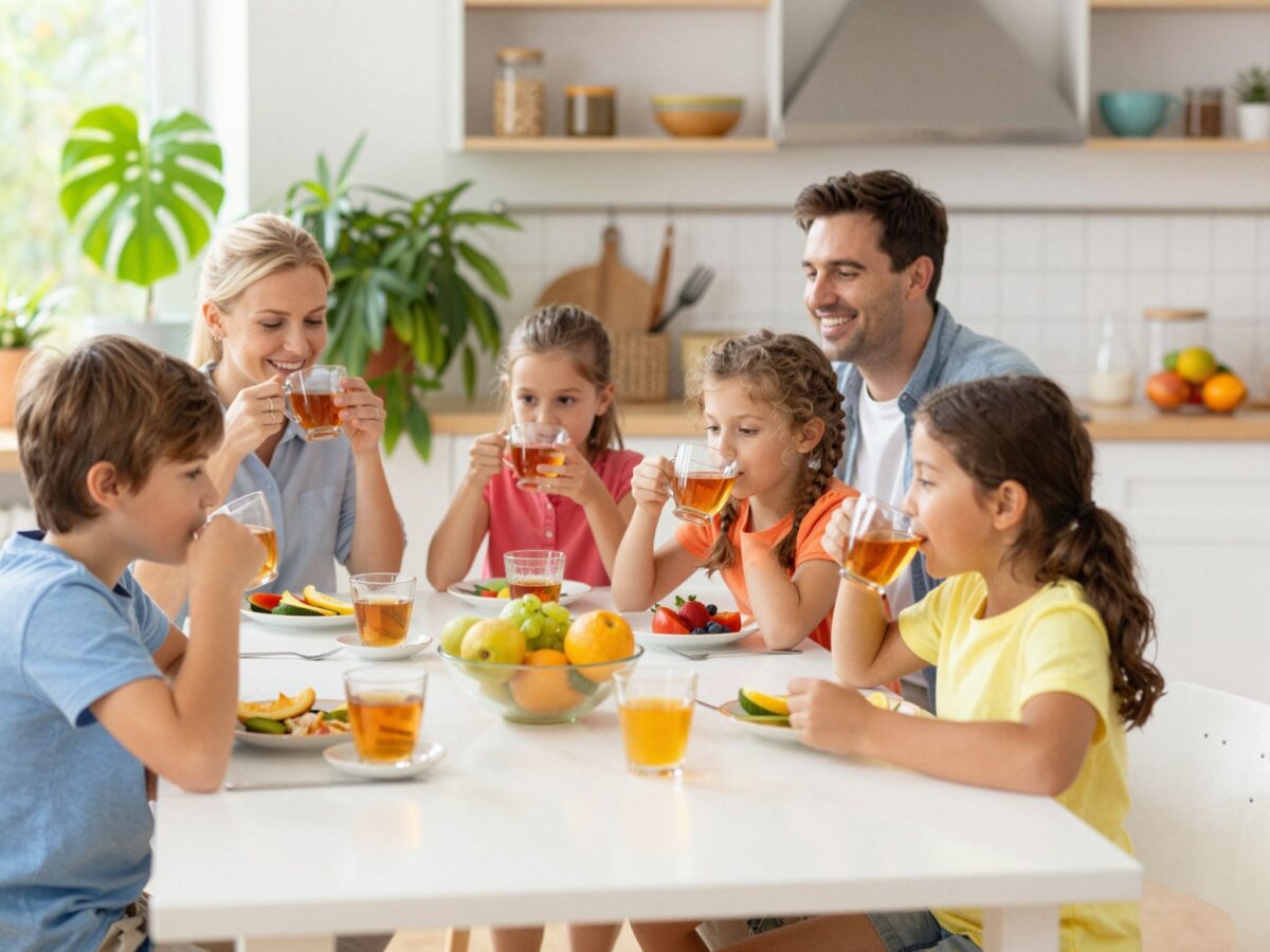 Szükséges-e a gyerekeknek tea? Előnyök és kockázatok