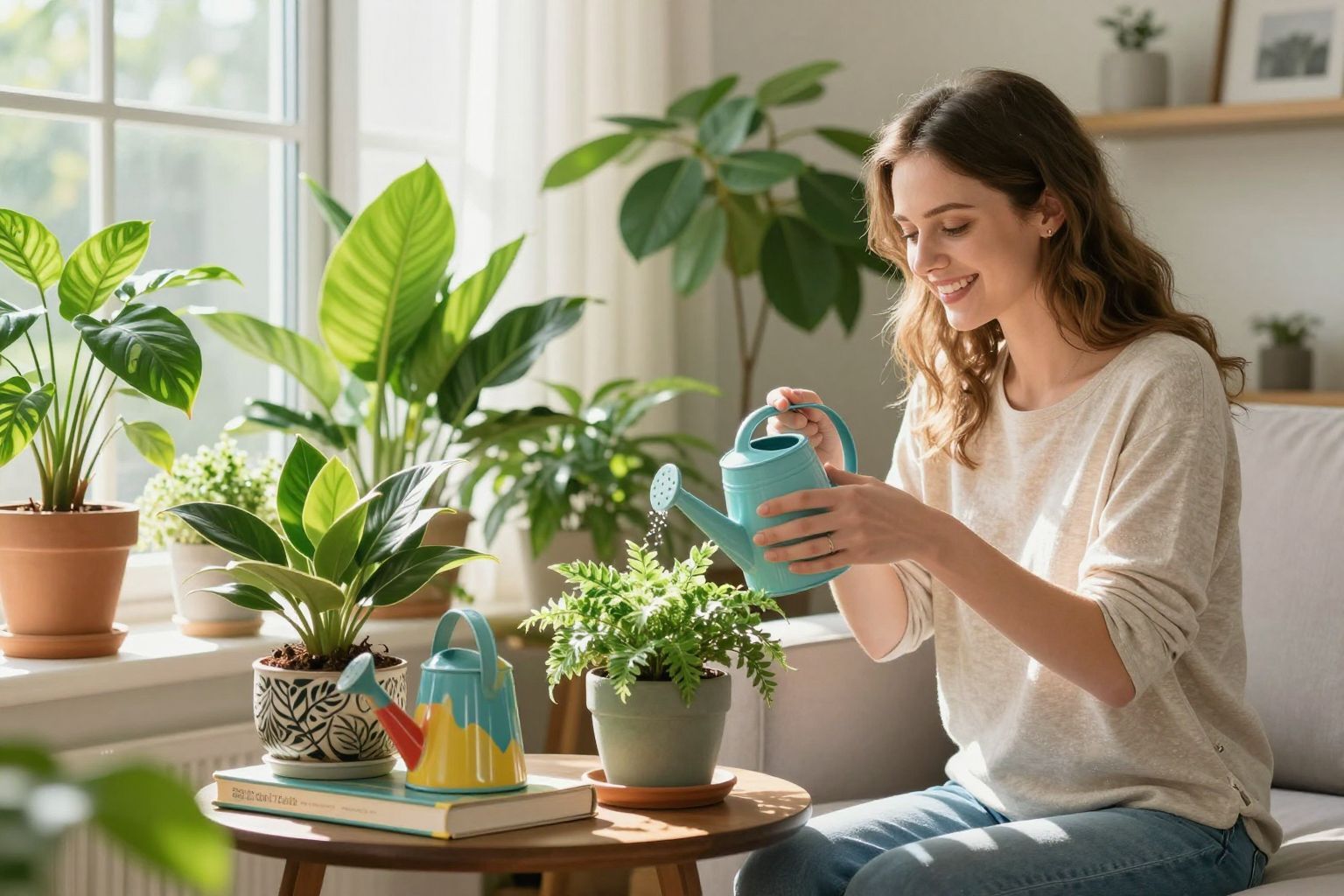 A zöld növények vitaminjai támogatják az egészséges növekedést.