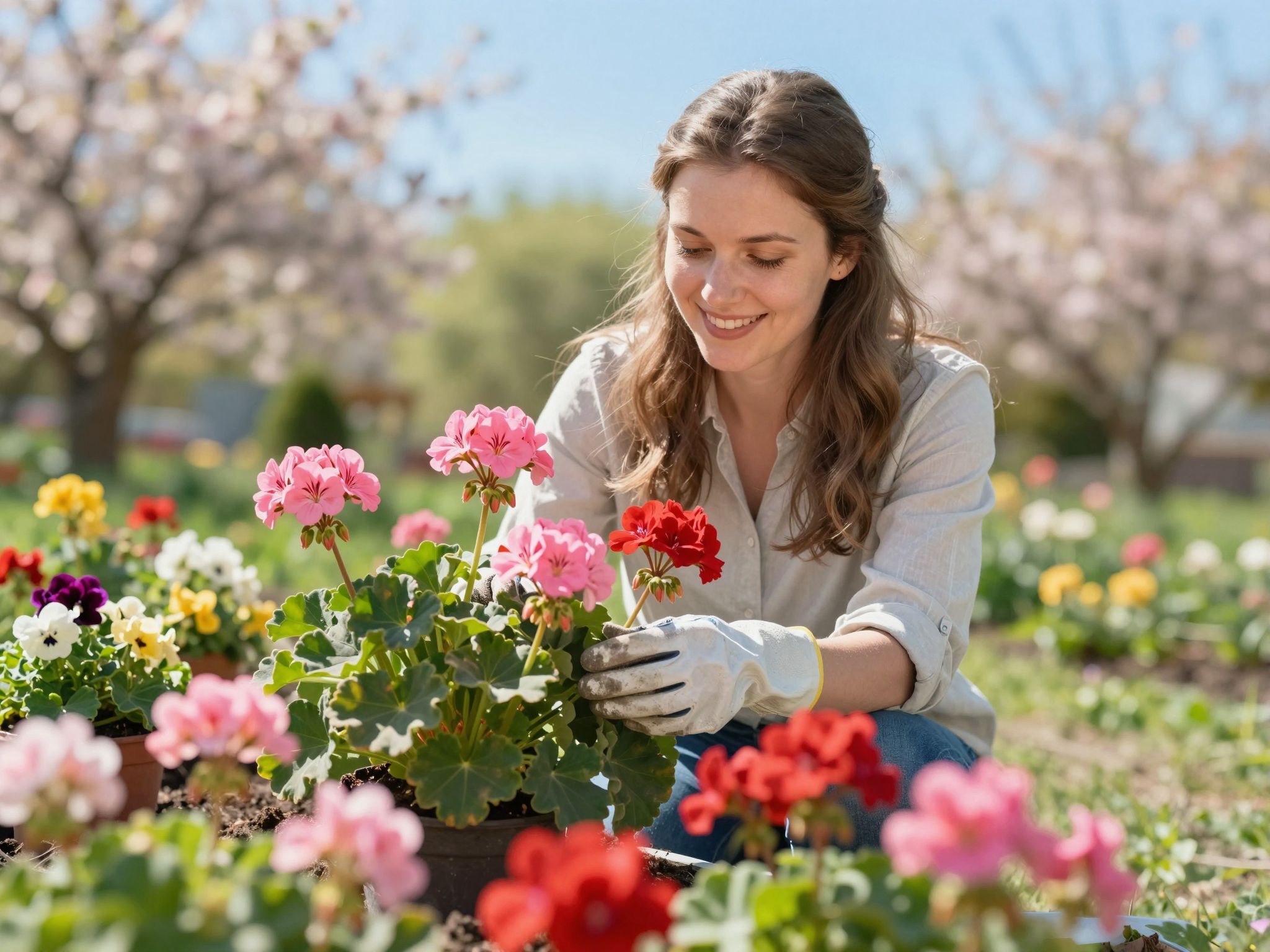 A teleltetett muskátlikat fokozatosan szoktasd a naphoz!