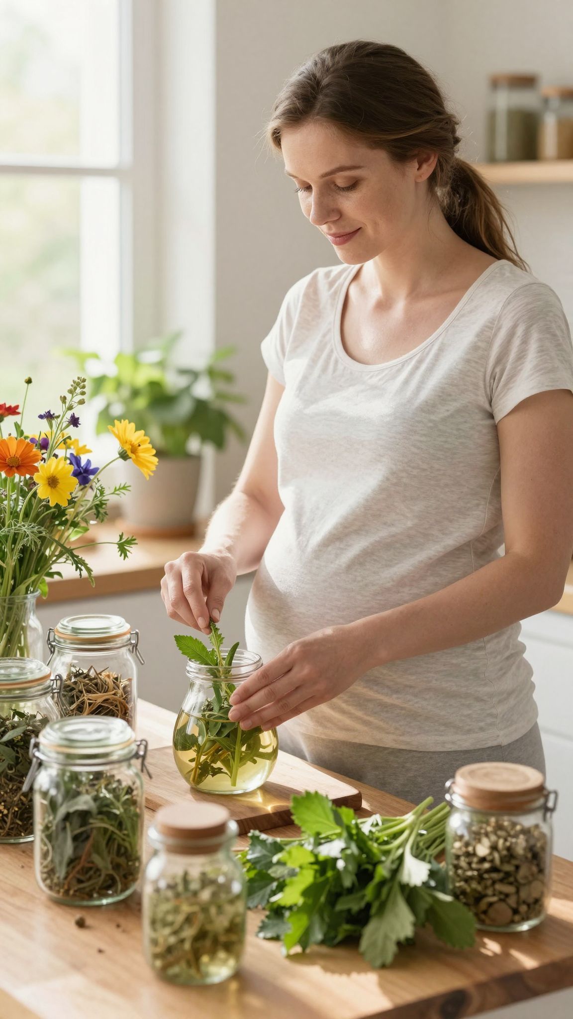 A terhesség alatt a kamilla biztonságos gyulladáscsökkentő.