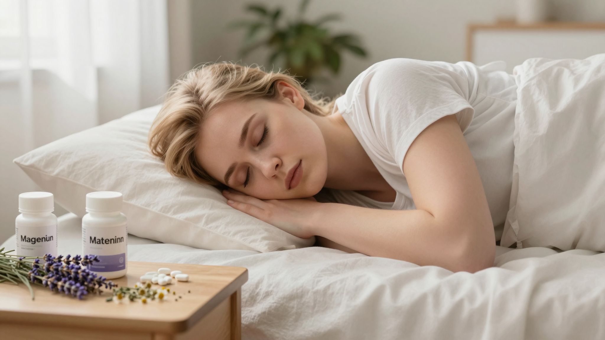 A melatonin segít szabályozni az alvásciklust természetesen.