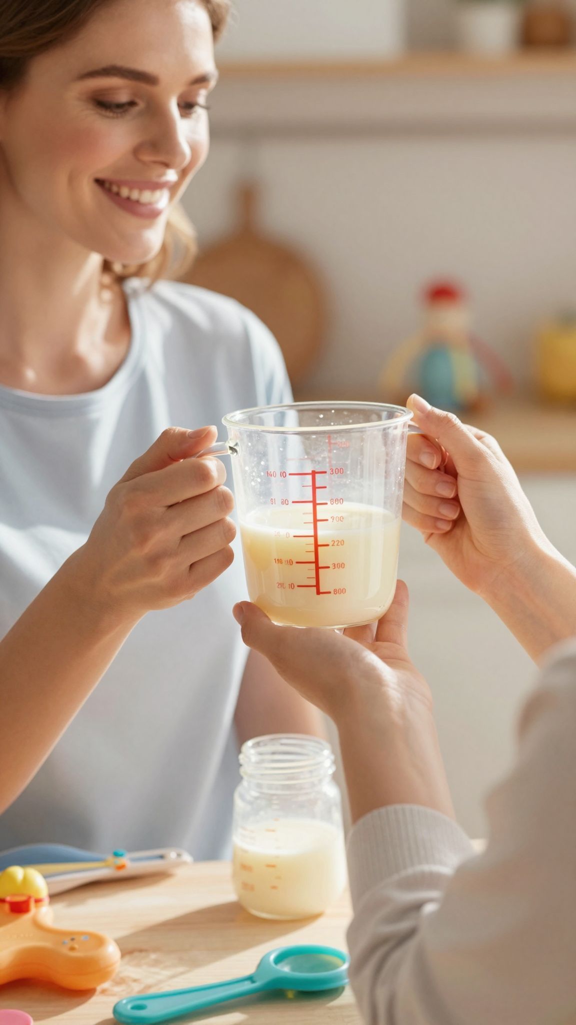 A mellszívóval mért tejmennyiség nem mindig pontos.