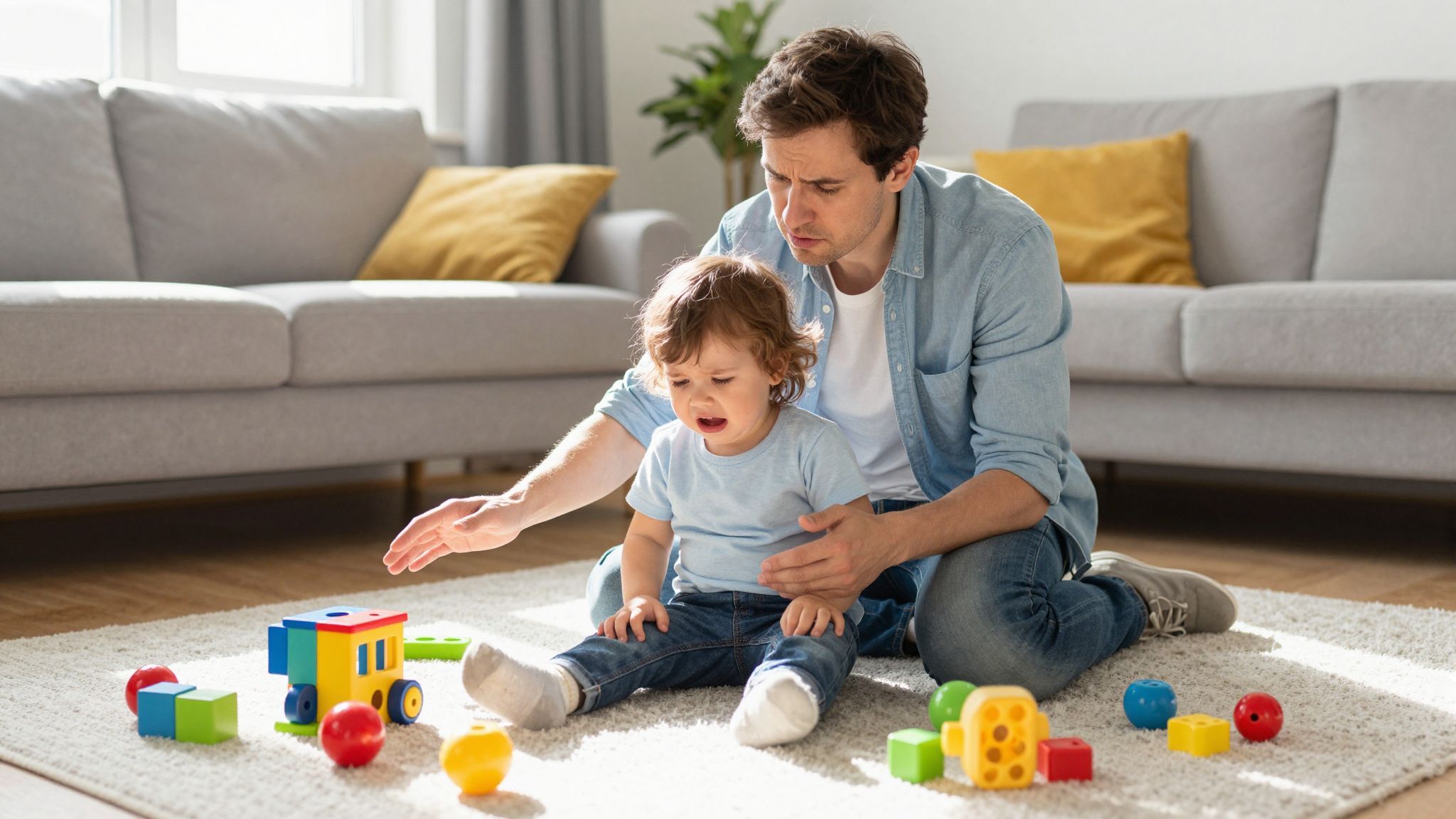 A csend ereje segíthet megnyugtatni a gyermeket.