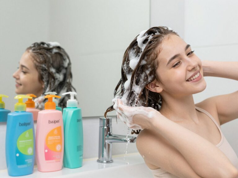 Zsírosodó, korpás haj kamaszkorban: Útmutató a helyes hajmosáshoz