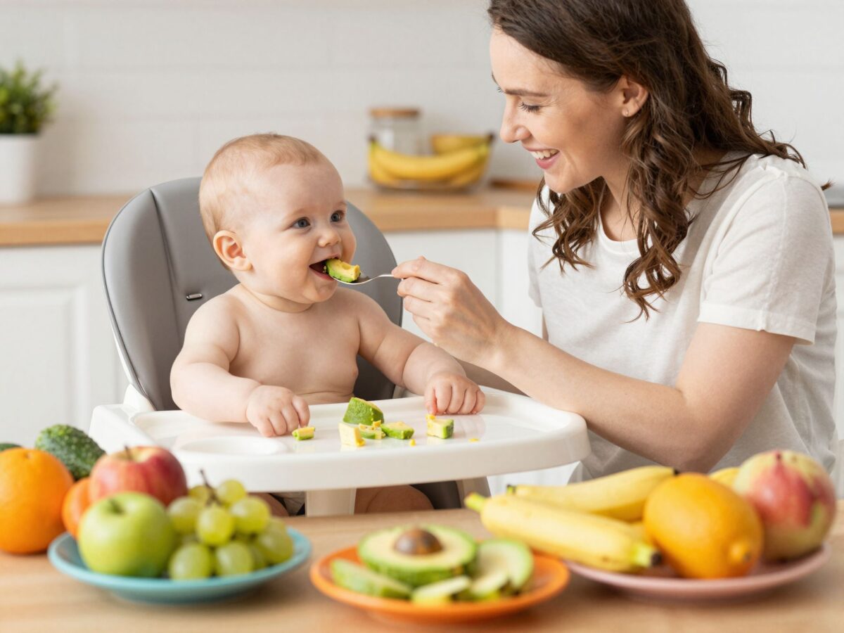 A 8 hónapos baba étrendje: új ízek, darabos ételek és receptek