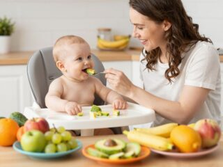 A 8 hónapos baba étrendje: új ízek, darabos ételek és receptek