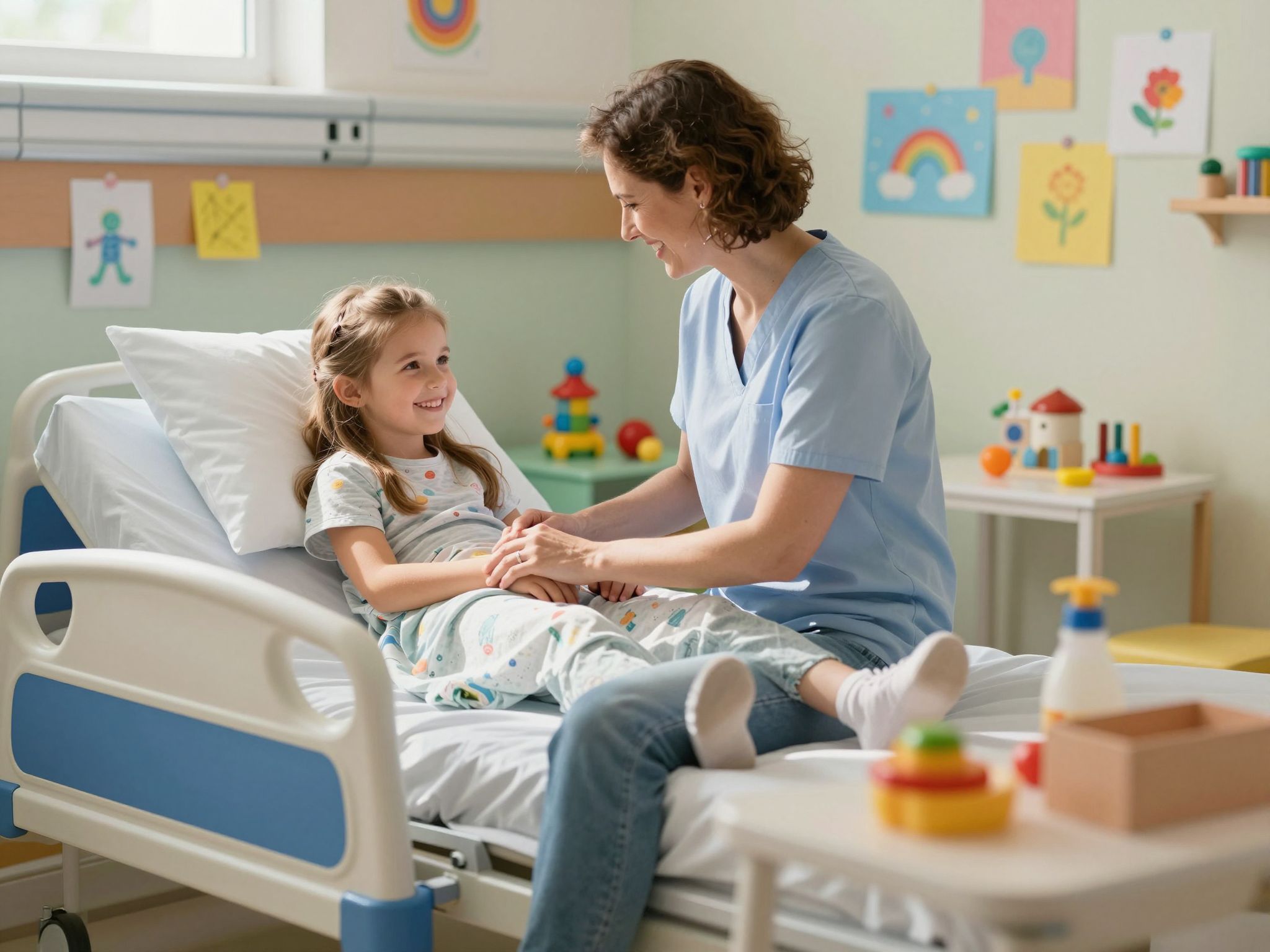 A bentmaradás segít a gyermekek érzelmi stabilitásában.