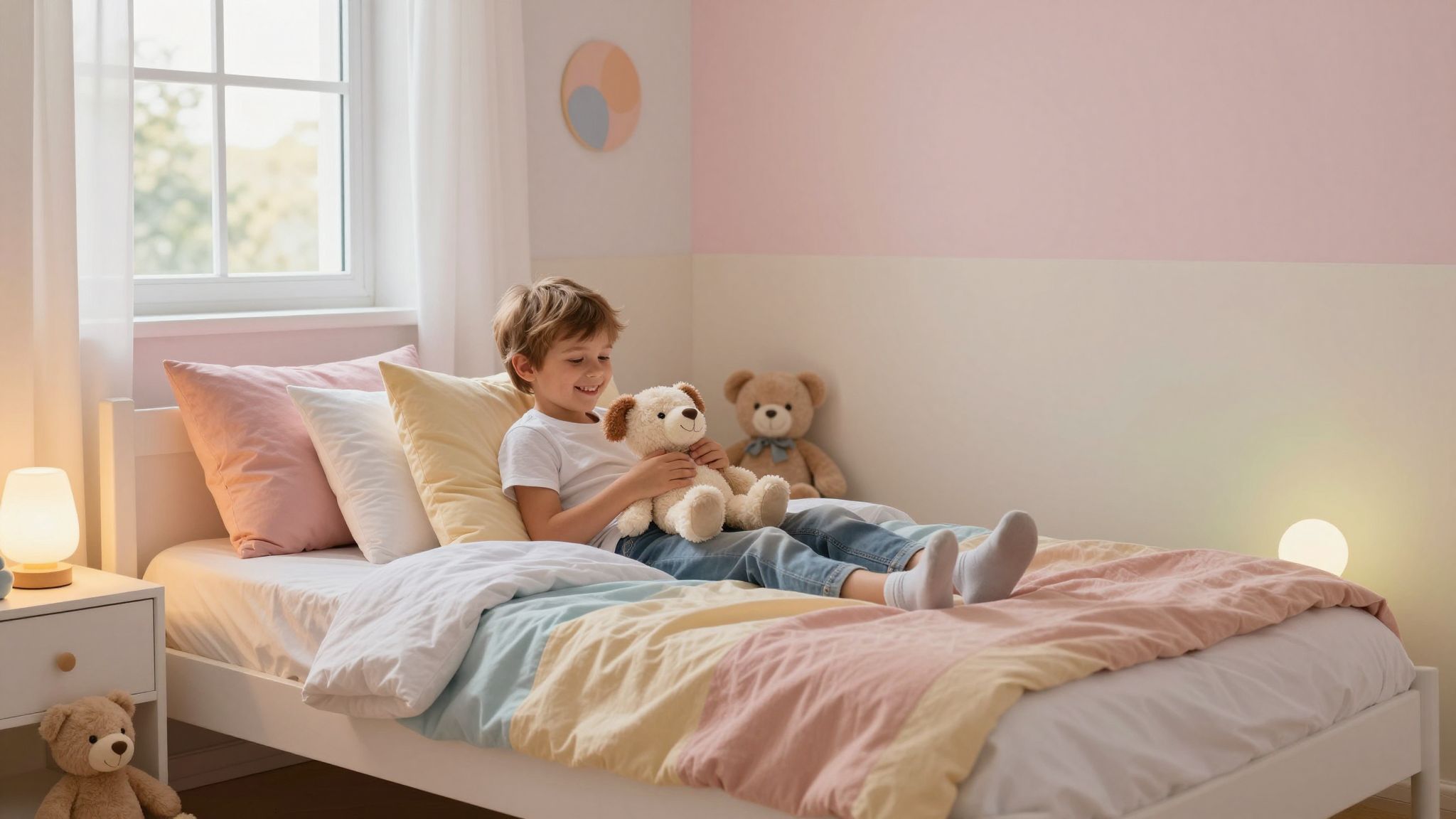 A nyugodt alvási környezet csökkenti a rossz álmokat.