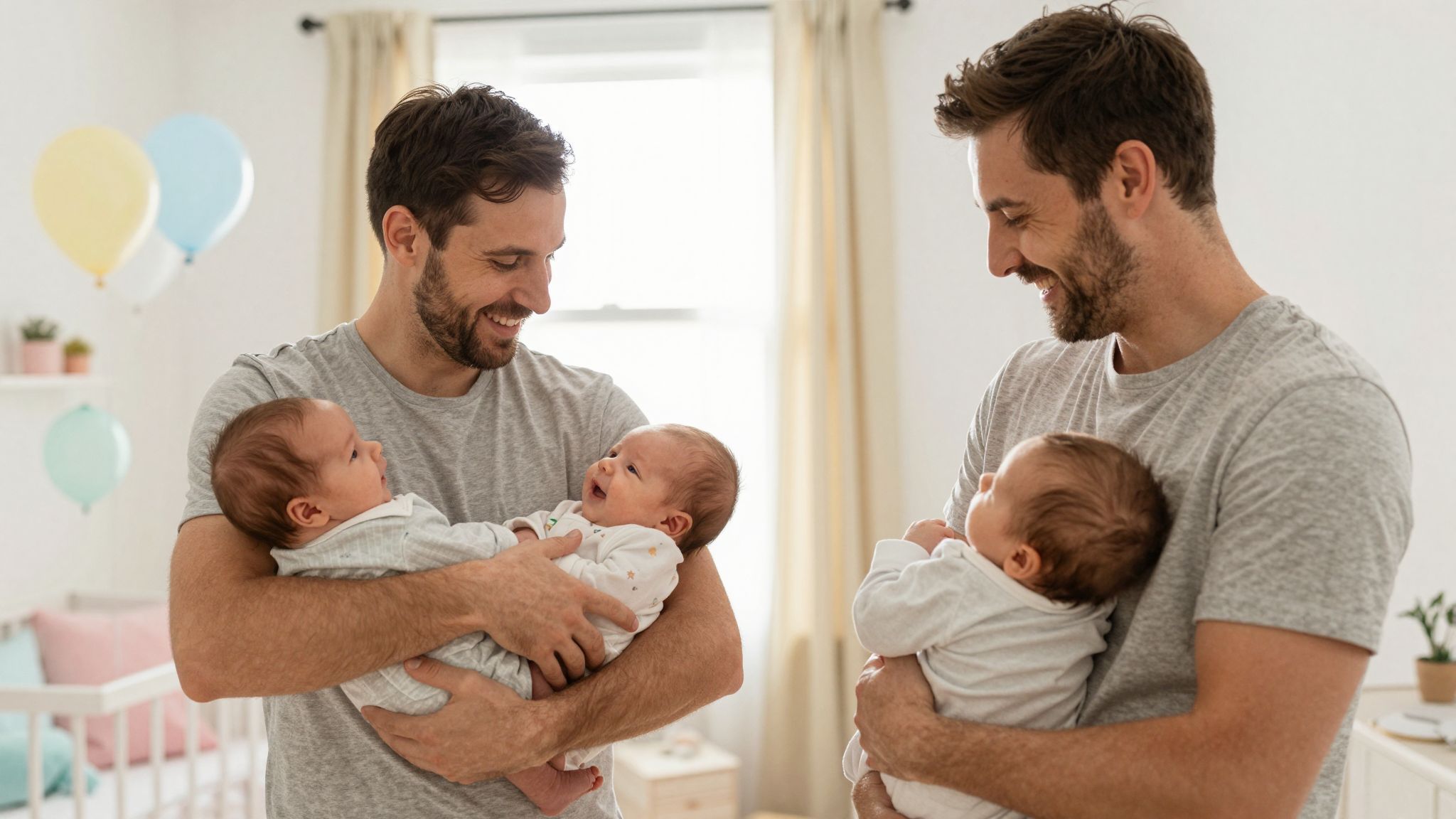 Az ikrek apasága genetikai szempontból rendkívüli ritkaság.