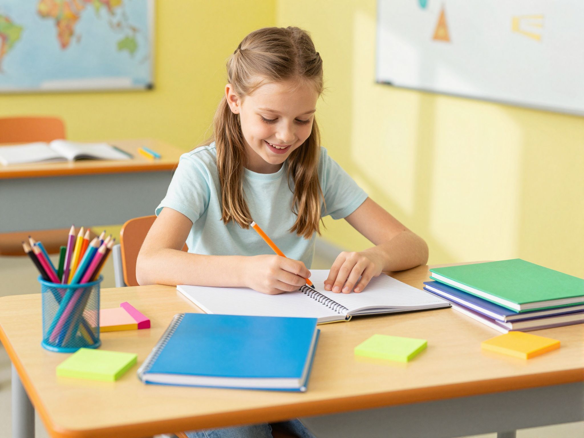 A füzetborítók színe befolyásolja a tanulás hatékonyságát.