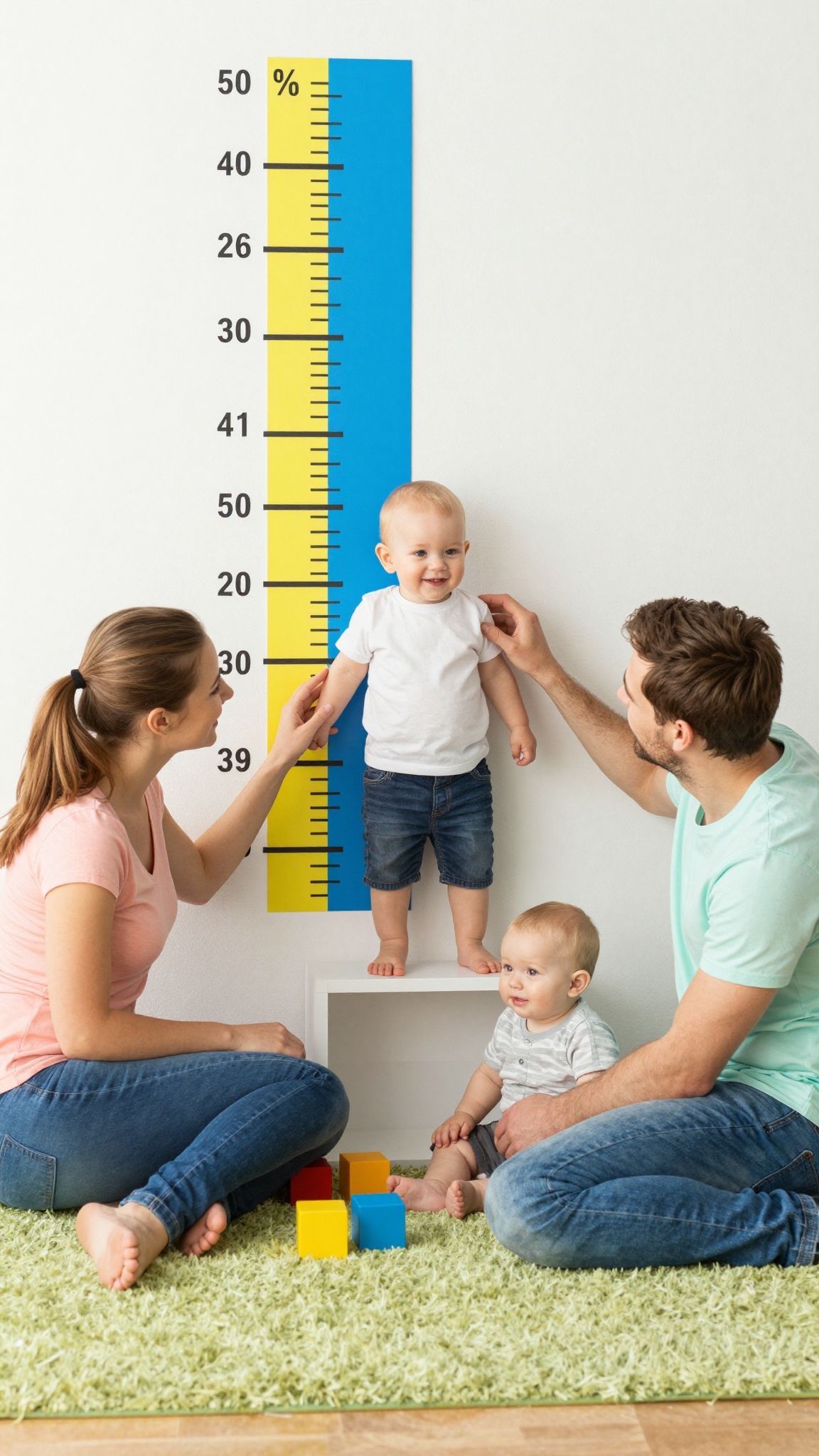 A WHO görbék globális normák az egészséges fejlődéshez.