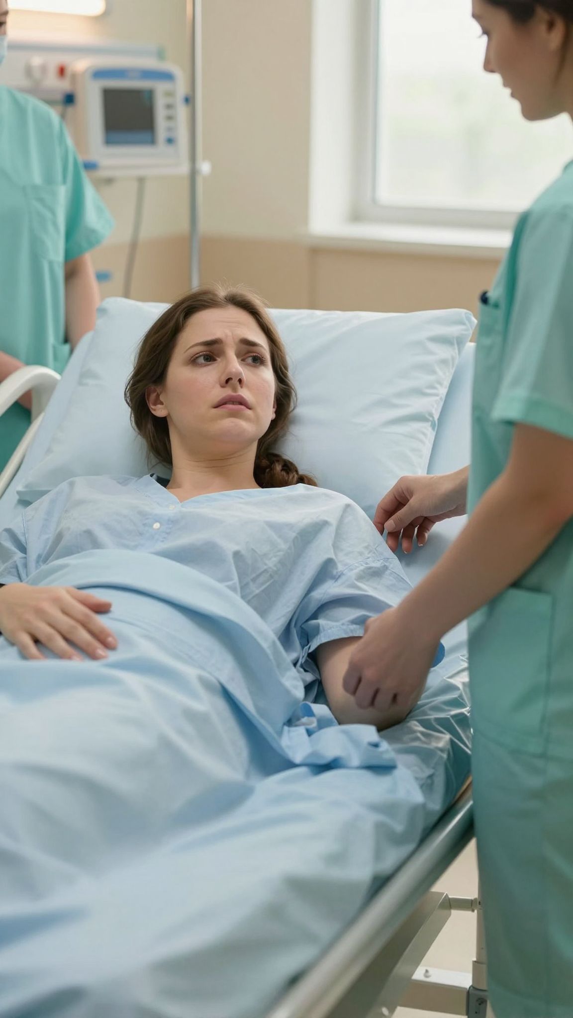 A hanyatt fekvés szülési komplikációkat okozhat a gravitáció miatt.