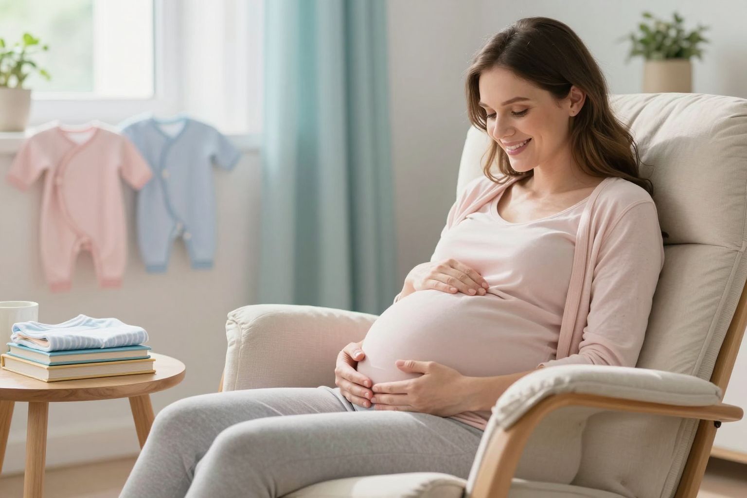 A harmadik trimeszterben a magzat növekedése felgyorsul.