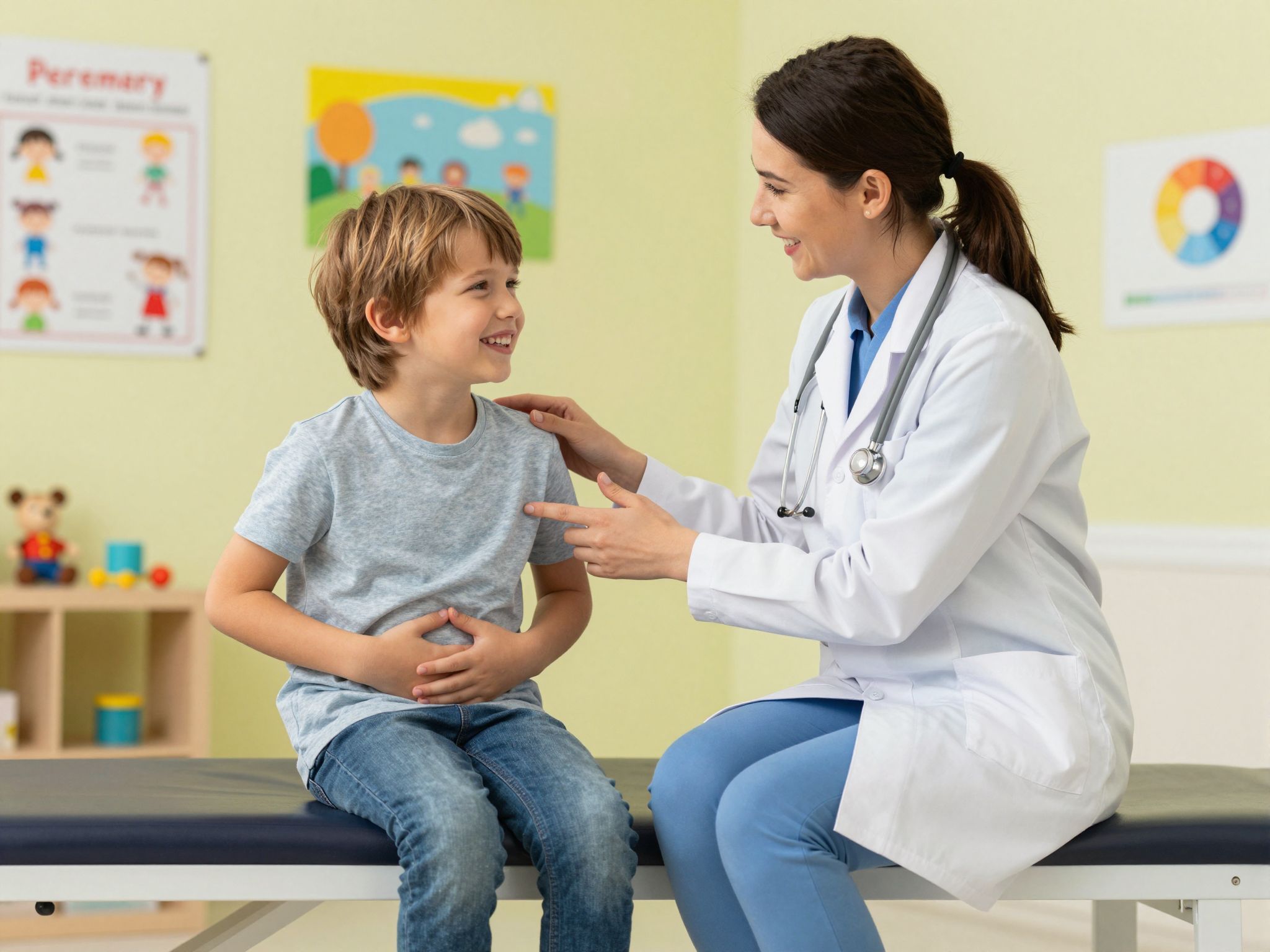 A stressz gyakori ok a gyermekkori hasfájás mögött.