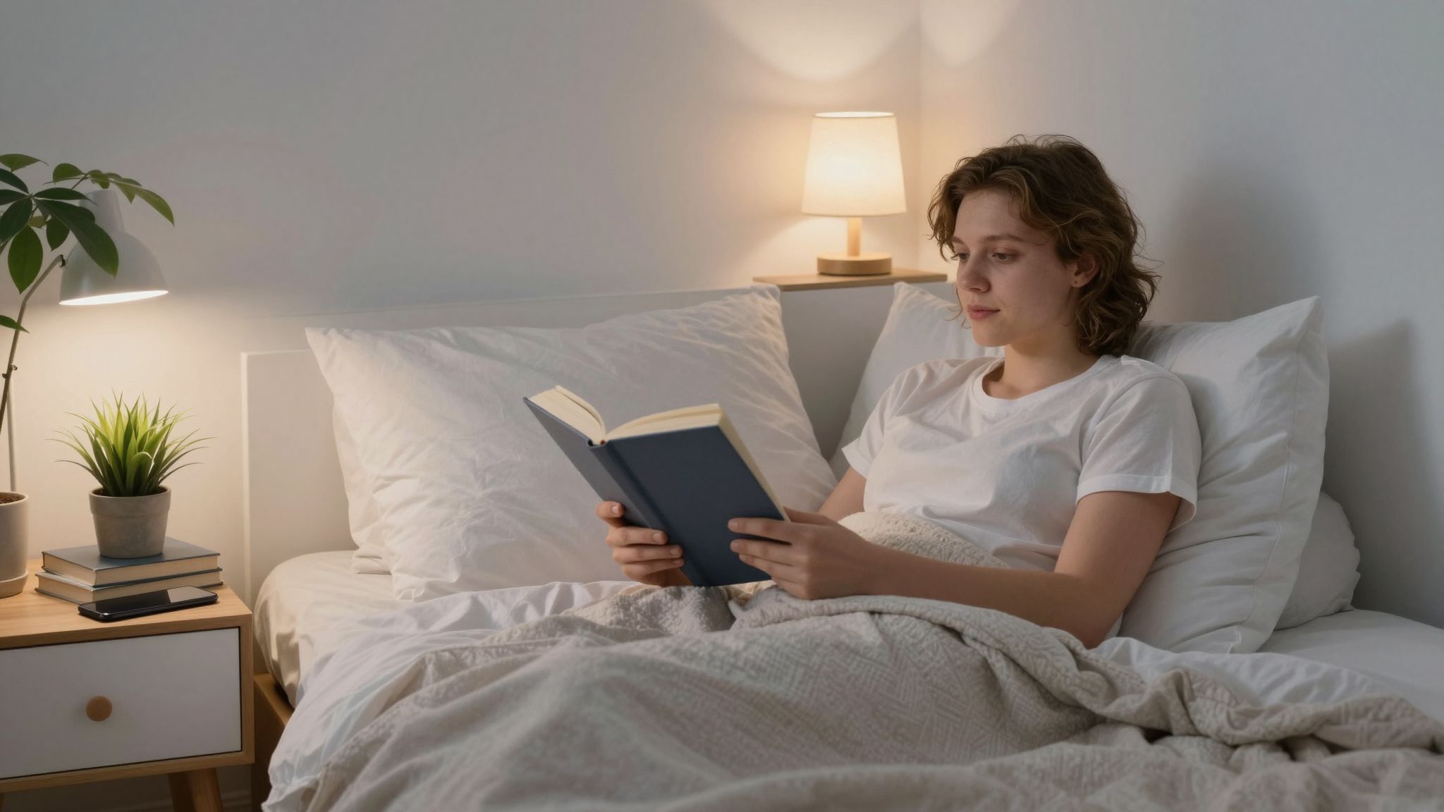 Az esti rutin segíti a pihentetőbb alvást.