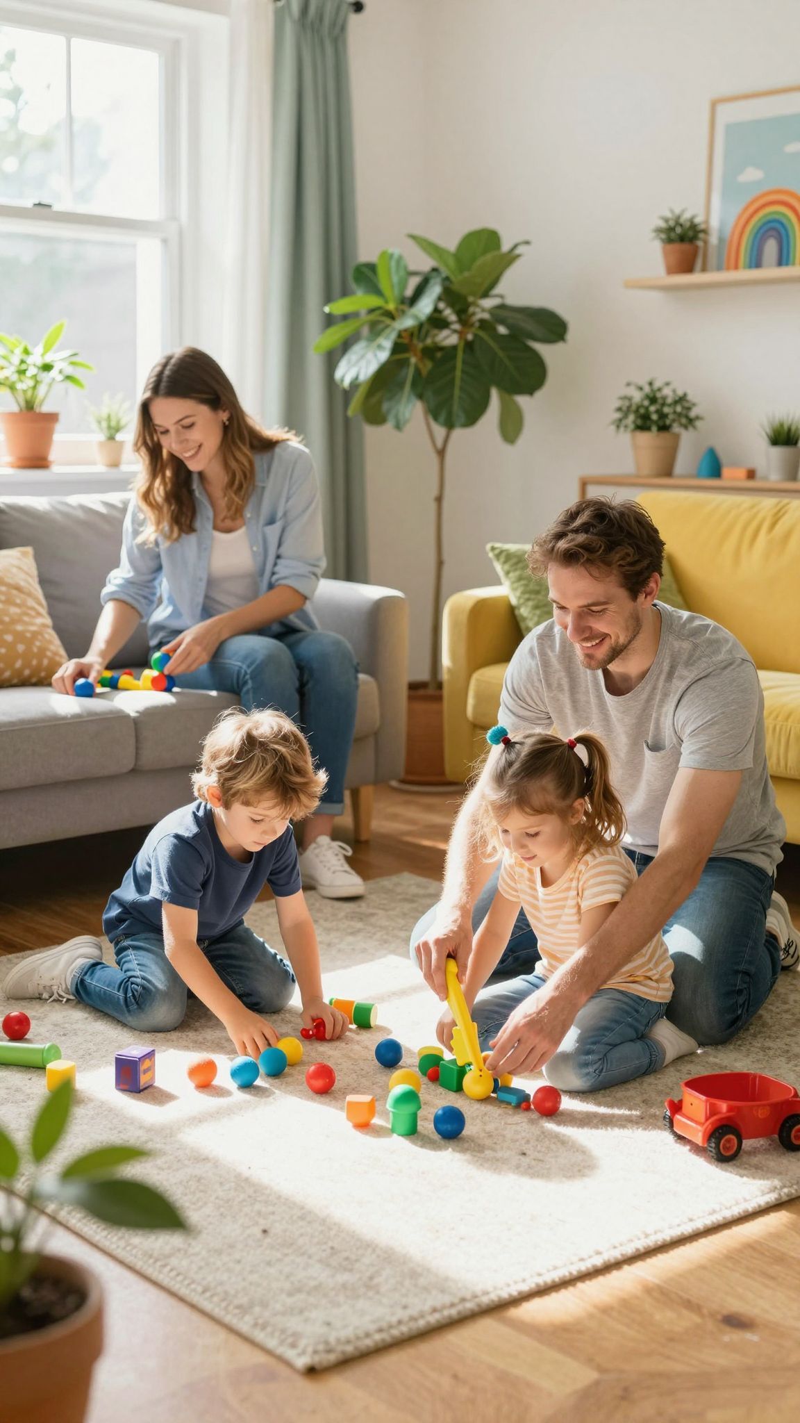 A gyerekek kreatív ötletei új színt vittek a házimunkába.
