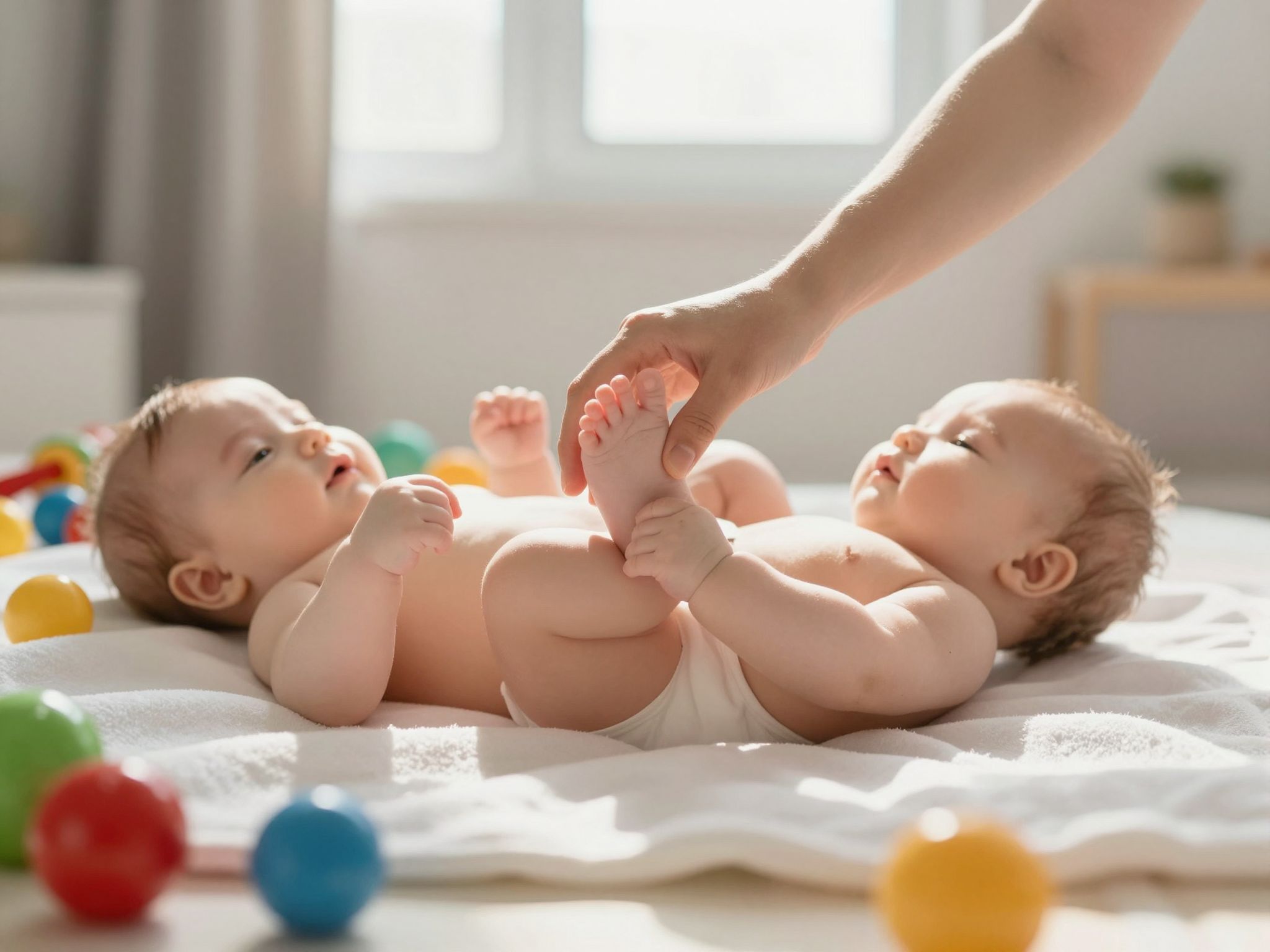 A hideg végtagok a baba keringési éretlenségére utalhatnak.