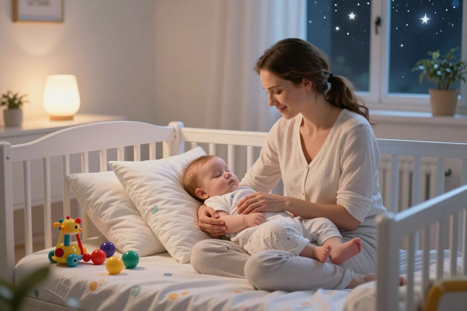 Az alvás segíti a baba agyának fejlődését.