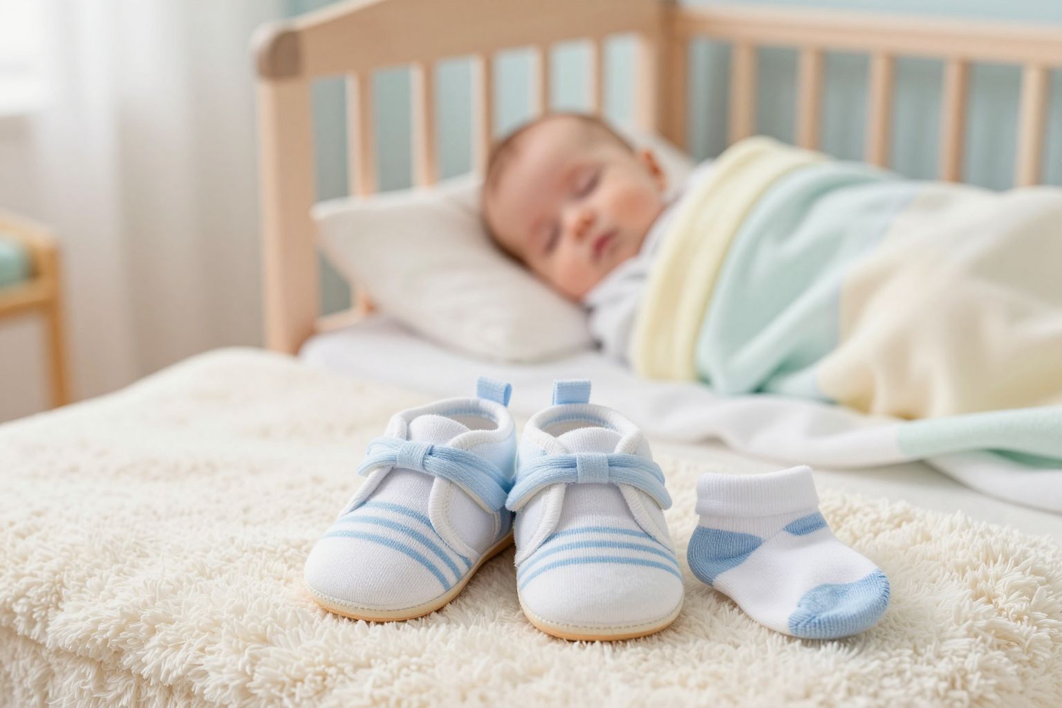 A babacipő és zokni segít a hőszabályozásban.