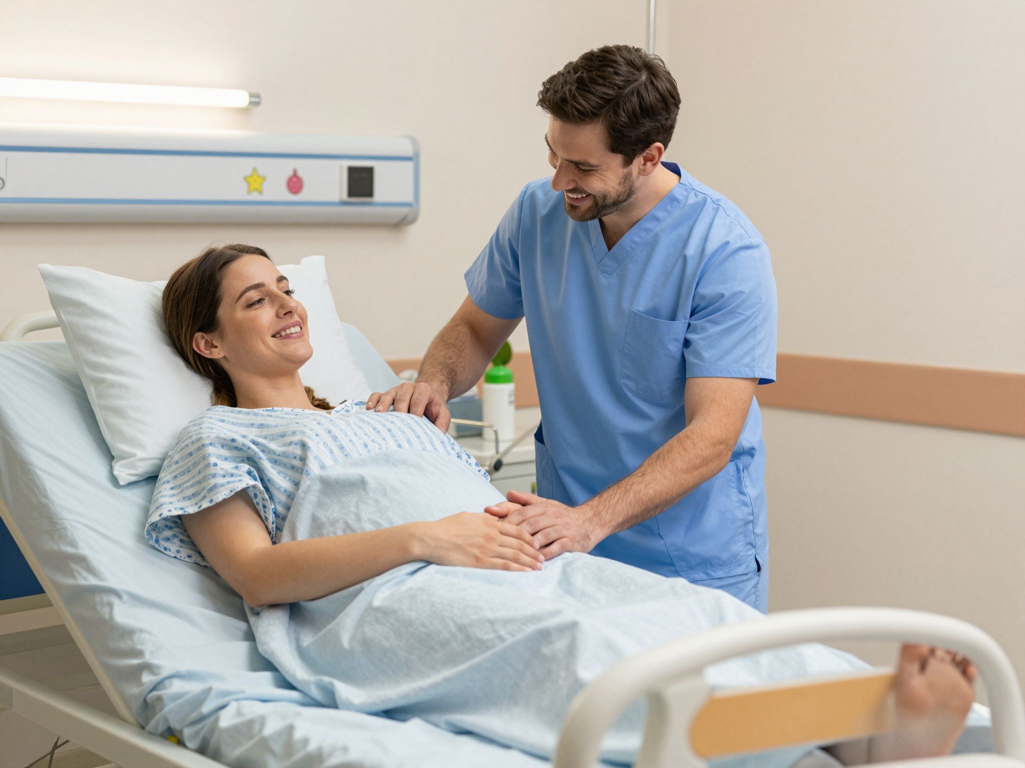 A humor segíthet csökkenteni a szülés okozta stresszt.