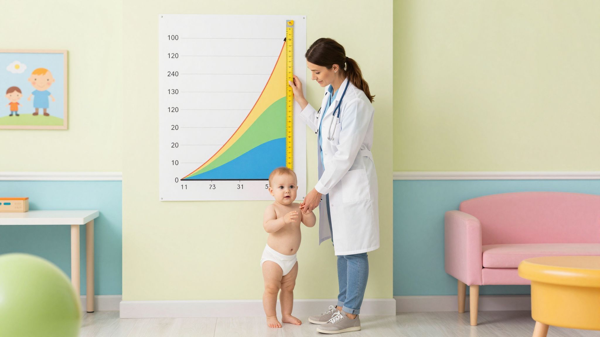 A koraszülöttek növekedése más görbéket igényel, mint a végebbiek.