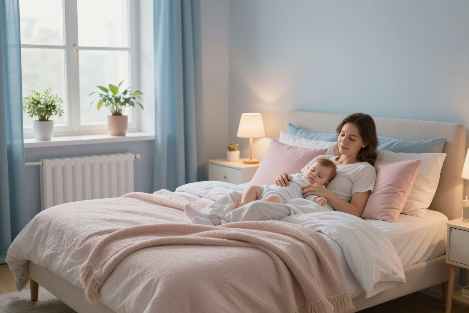 A szentély segíti a baba alvási környezetének megteremtését.