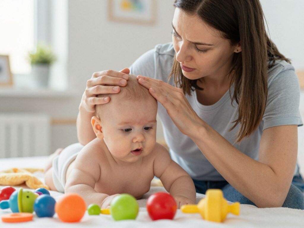 A kutacsok szerepe és bezáródása: mikor kell aggódni a baba feje lágya miatt?