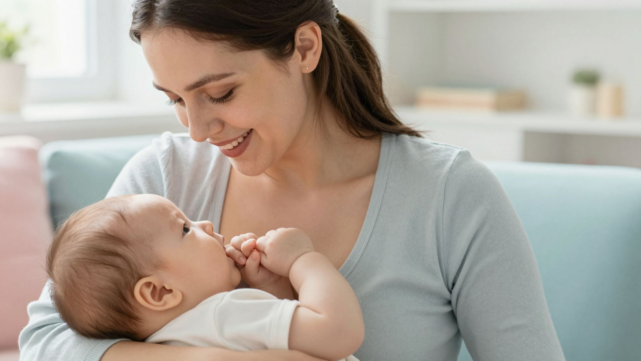 A lenőtt nyelv gátolja a hatékony szoptatást csecsemőknél.