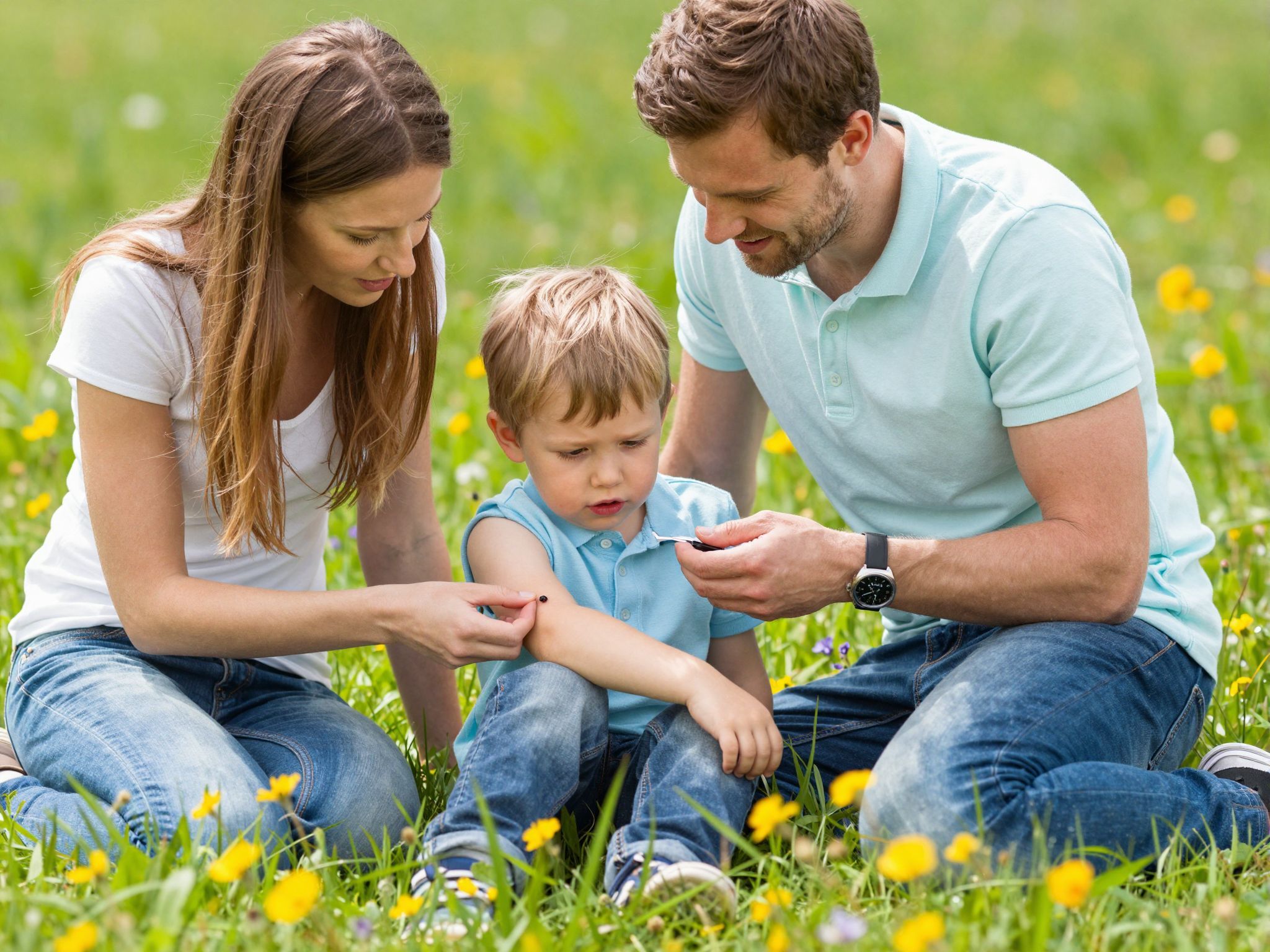 Figyeljünk a lázra és kiütésekre a csípés után!