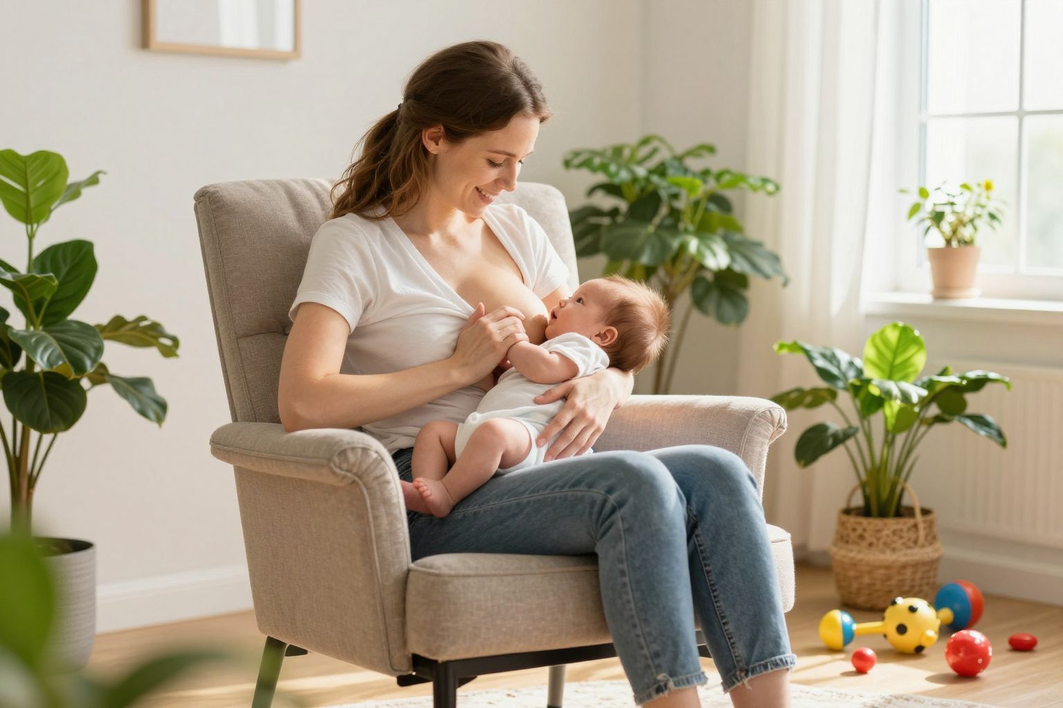 A mikrobiom egyensúlya kulcsfontosságú a baba egészségéhez.