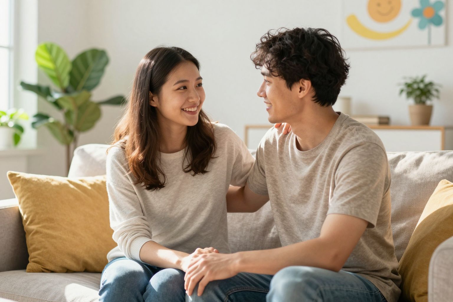 A társ támogatása növeli a várakozás elviselhetőségét.