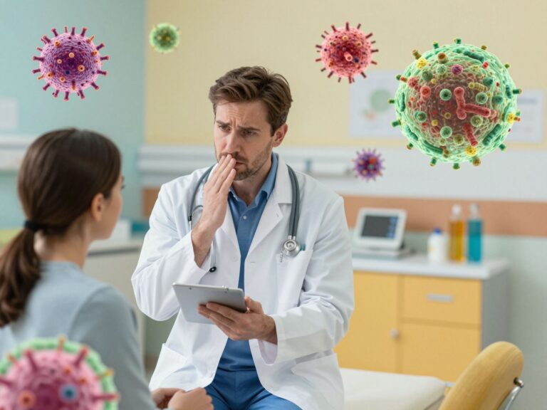 A pneumococcus baktérium okozta súlyos betegségek: agyhártyagyulladás, tüdőgyulladás