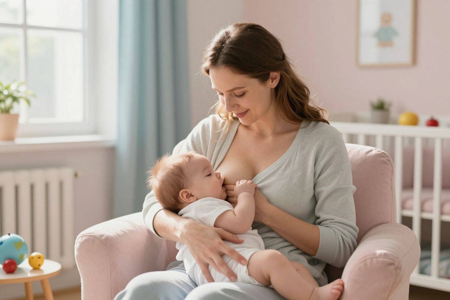 A szoptatás erősíti a szülő-gyerek kötődést.