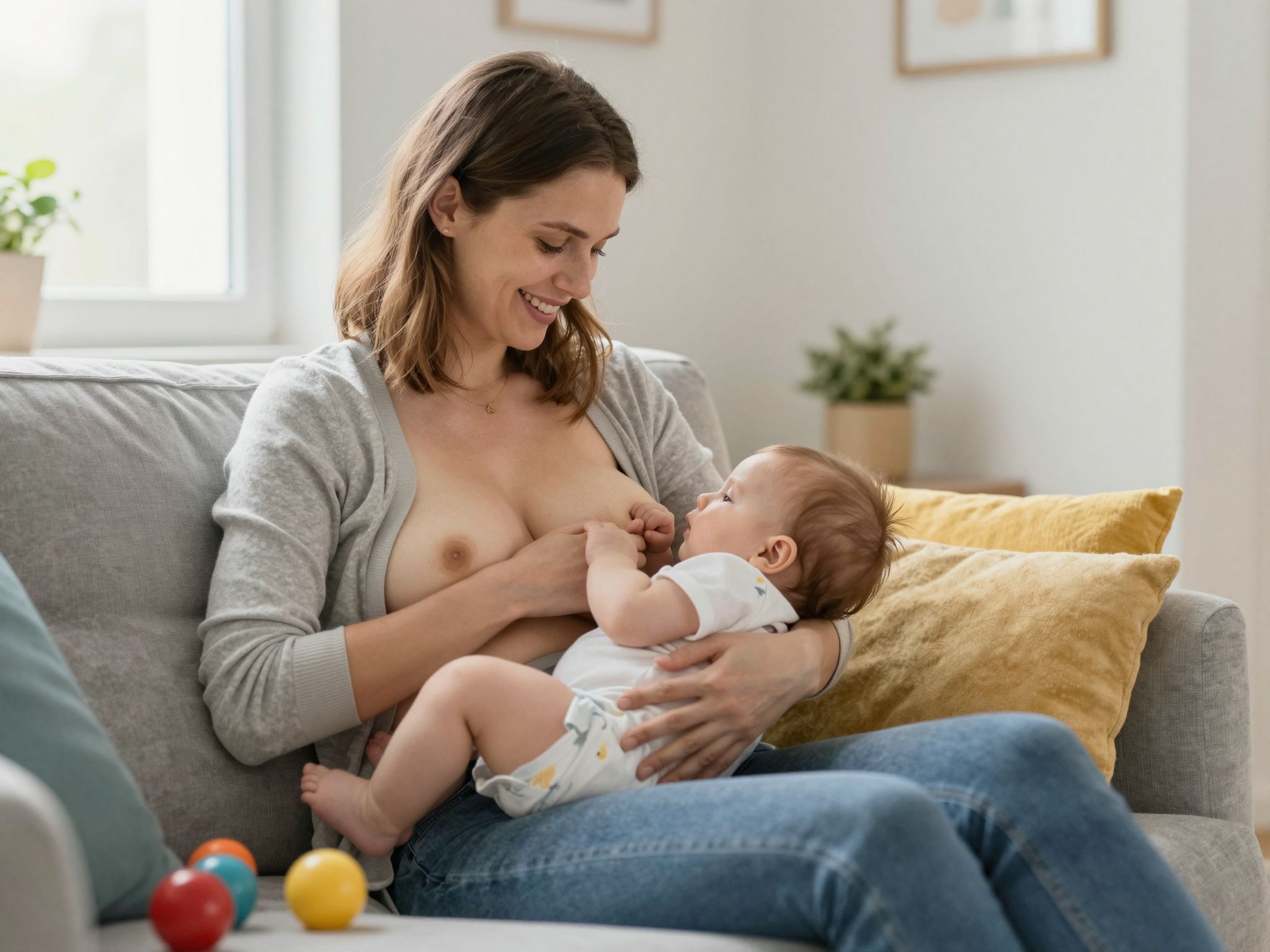 A szoptatás során a tejreflex automatikusan aktiválódik.