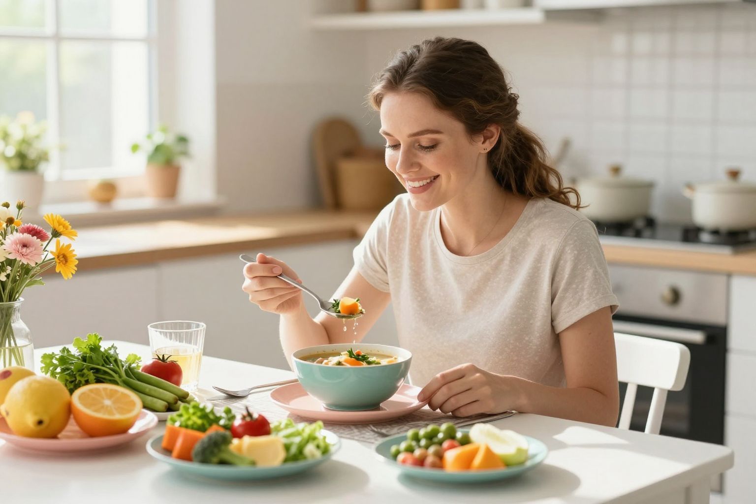 A szülés utáni első étkezés segíti a regenerációt.