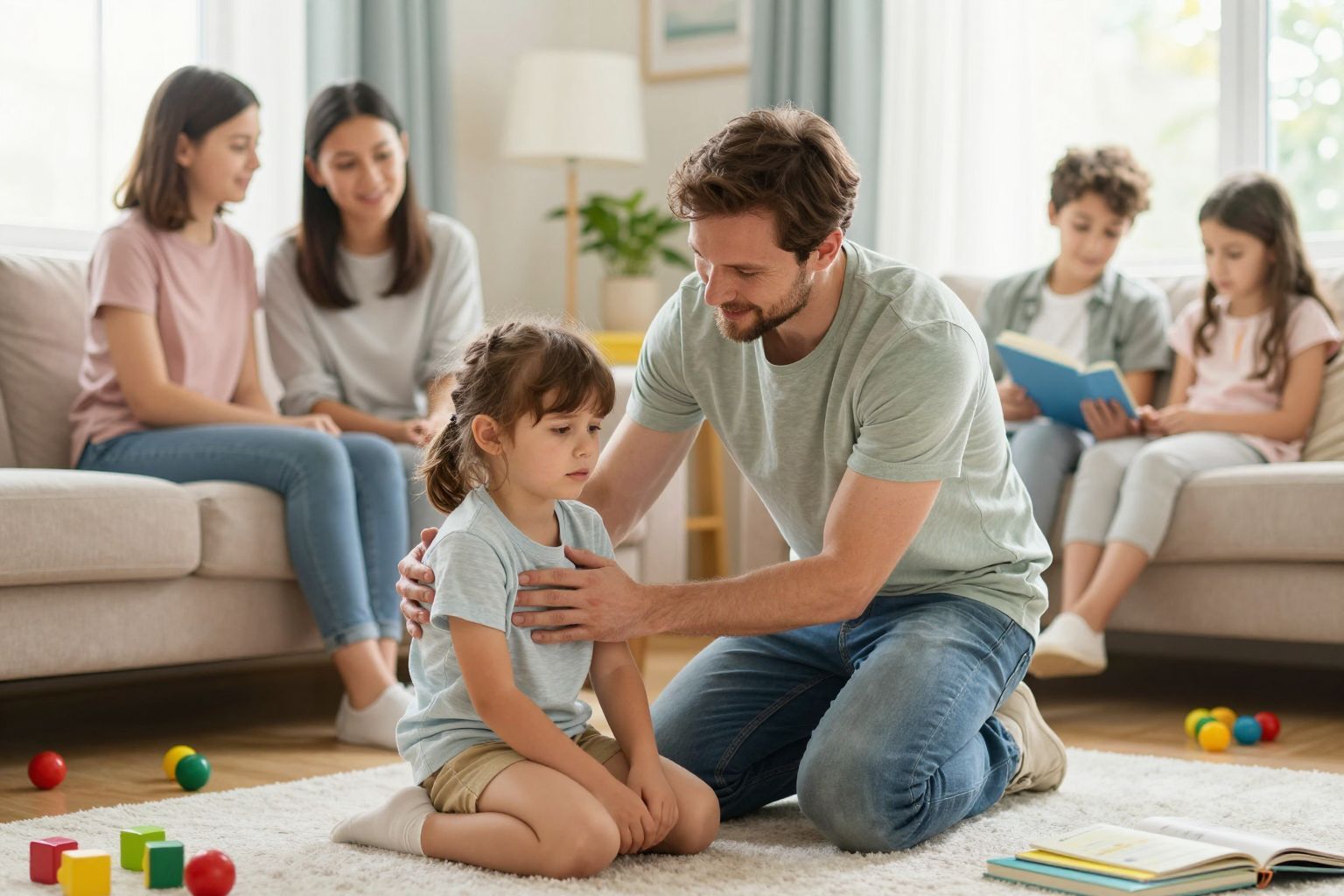 Az elfogadás segíti a gyermekek érzelmi fejlődését.