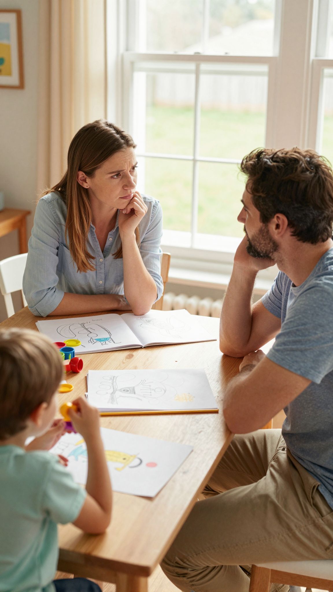 A szülői önismeret csökkenti a gyermekek bűntudatát.