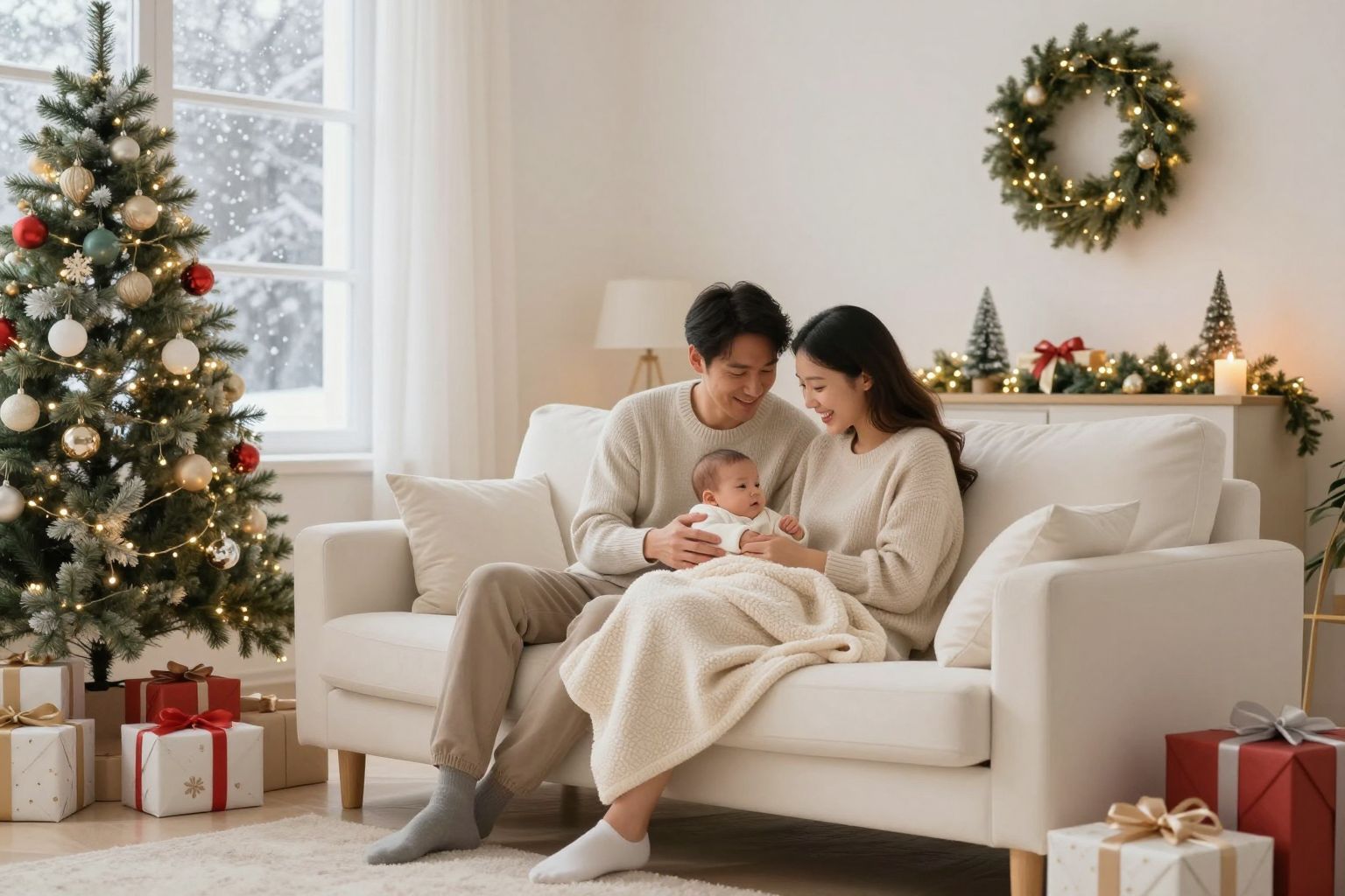 A szülők jóléte kulcs a boldog családi ünnepekhez.