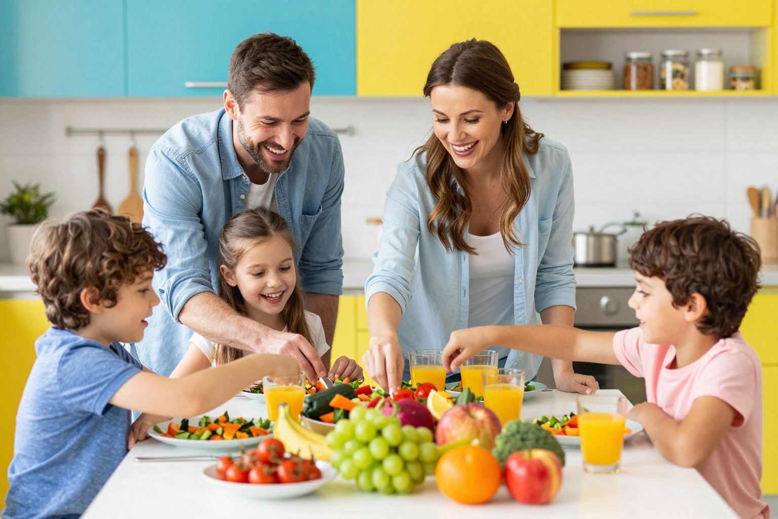 A menüsor segíti a gyermekek táplálóbb étkezéseit.