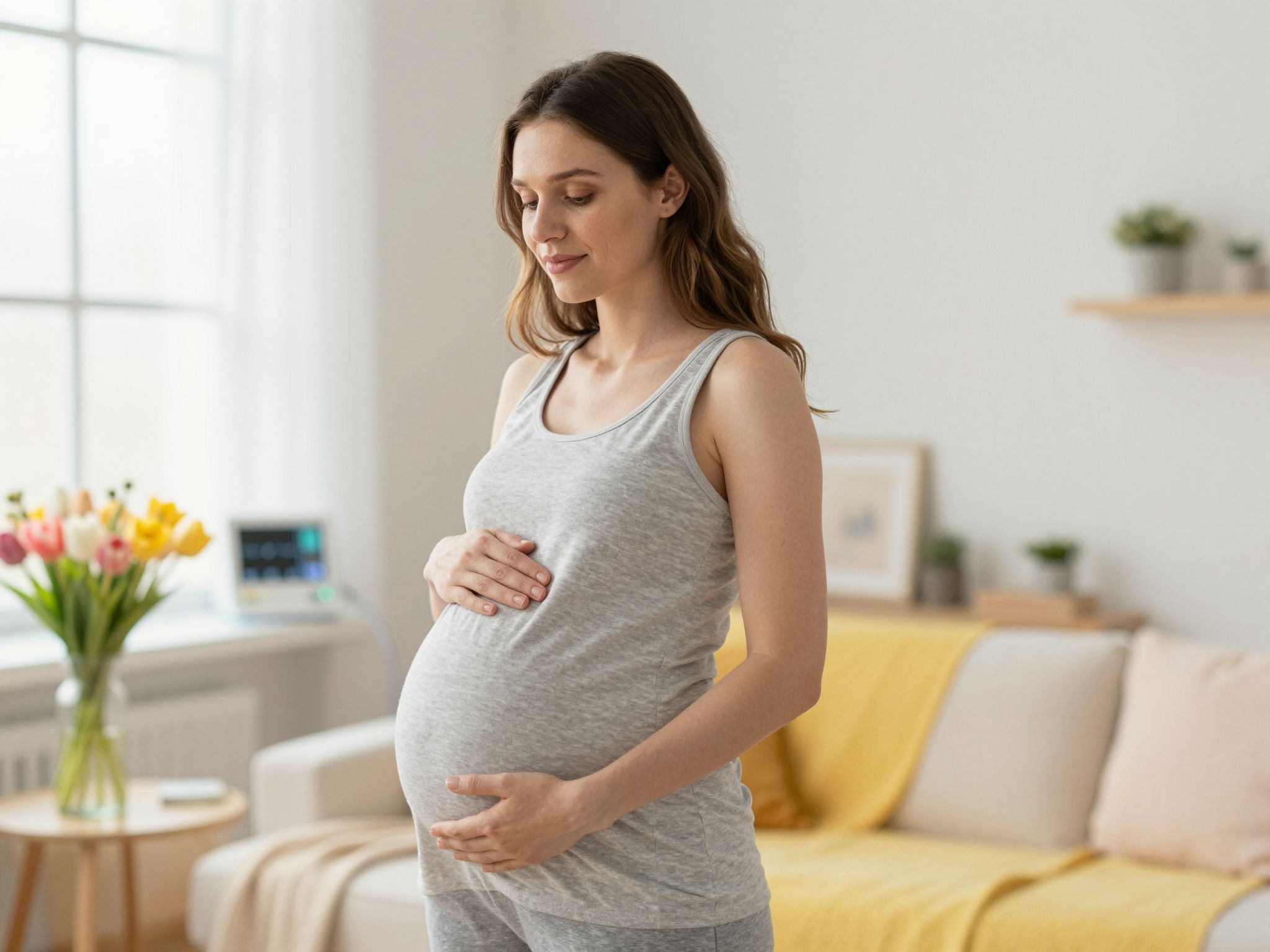 A terhesség alatt a vérmennyiség növekedése gyorsítja a szívet.